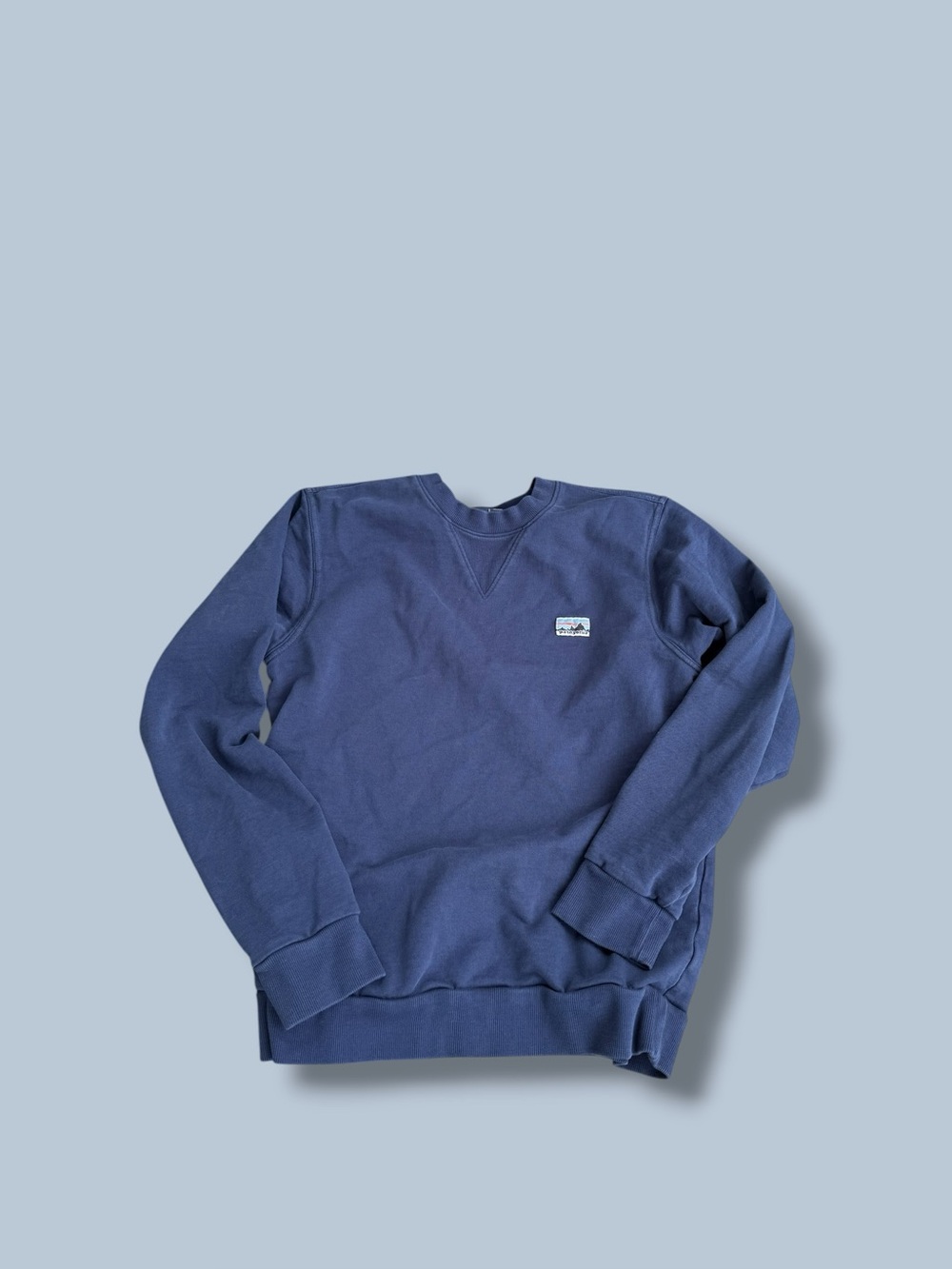Men's Navy Crewneck Sweatshirt - Classic Casual